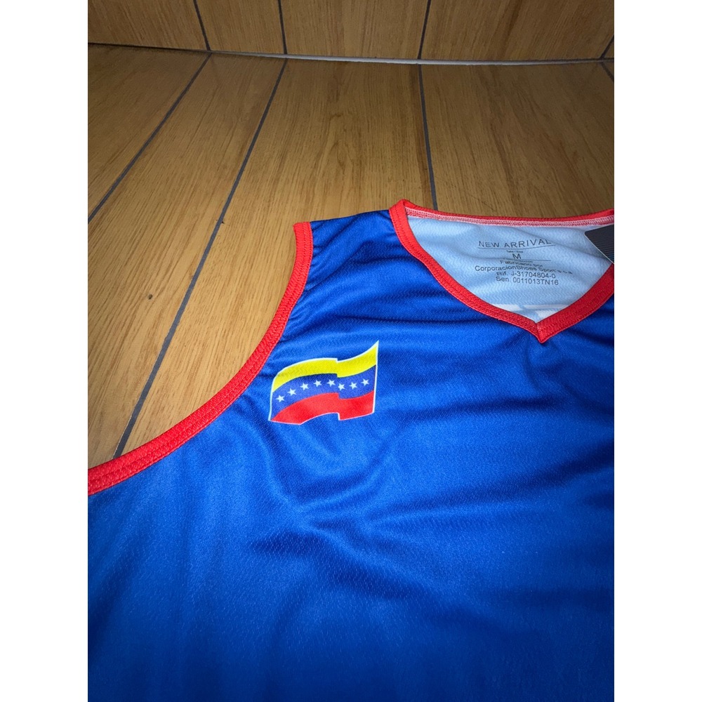 Venezuela‎ Olympic Team Sleeveless Jersey Tank Top Blue Medium - Picture 8 of 15